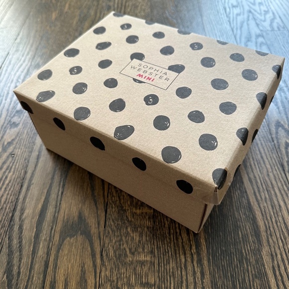 NWT SOPHIA WEBSTER MINI Girls Butterfly Espadrille Flat 33 EU / 1 US - Picture 8 of 8